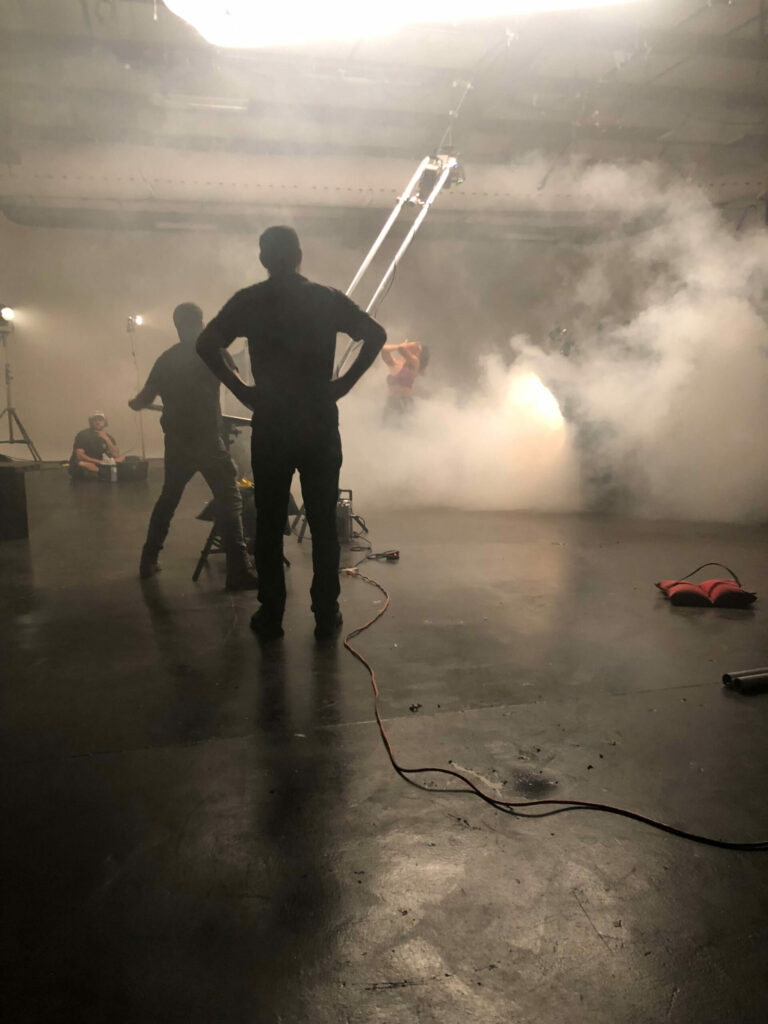 customizable west stage for brand shoots